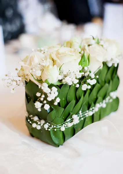 Decoração de mesa de casamento — Fotografia de Stock