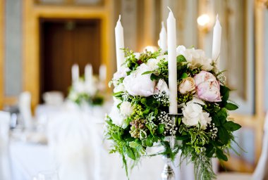 Düğün masa dekorasyonu