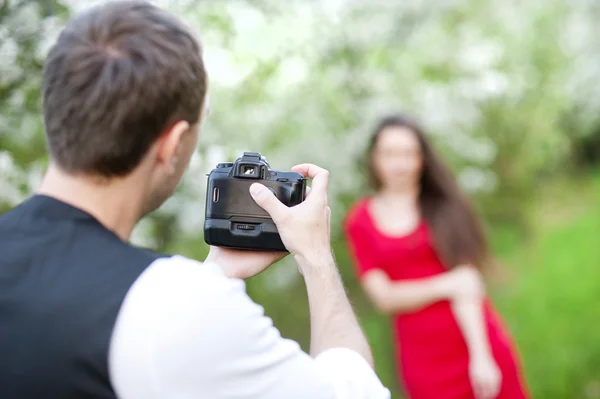 Fotograf — Stockfoto