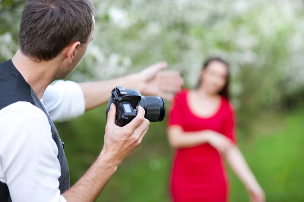 Fotograf — Stockfoto