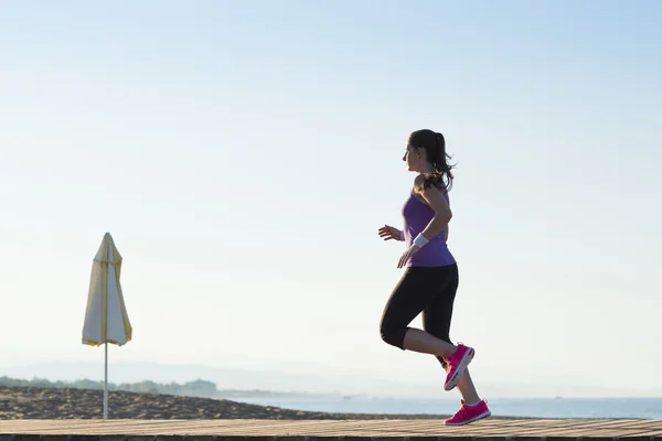 Corridore all'aperto — Foto Stock