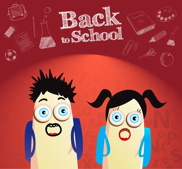 Back to school — Stock Vector