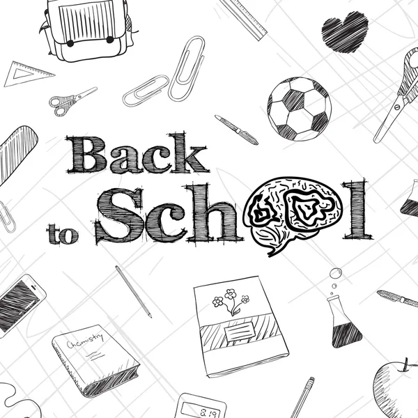 Back to school — Stock Vector