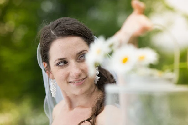 Bridal portrait — Stock Photo, Image