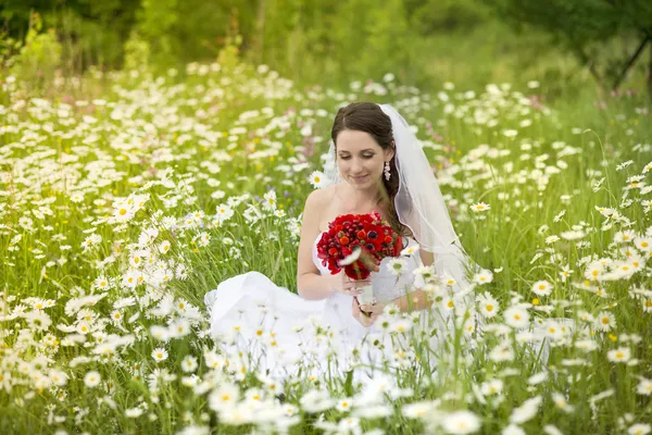 Portrait de mariée — Photo