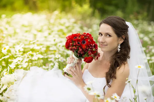 Retrato nupcial — Foto de Stock