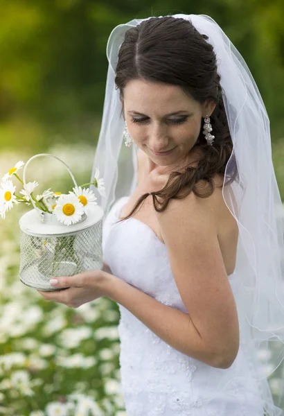 Retrato nupcial — Fotografia de Stock