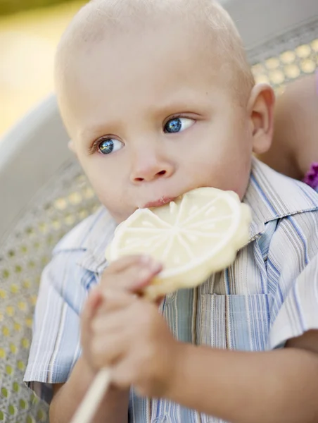 Felice ragazzo. — Foto Stock