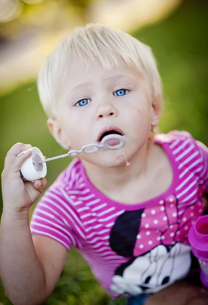 Bambina felice — Foto Stock