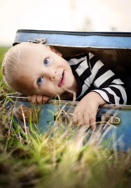 Schattige jongen — Stockfoto