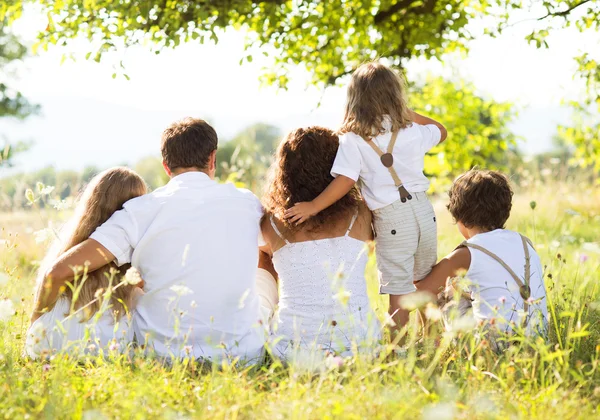 Gelukkige familie — Stockfoto