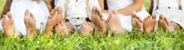 Pés felizes — Fotografia de Stock