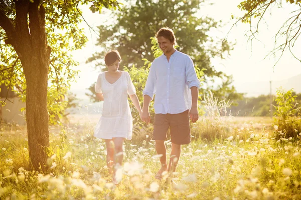 Casal grávida — Fotografia de Stock