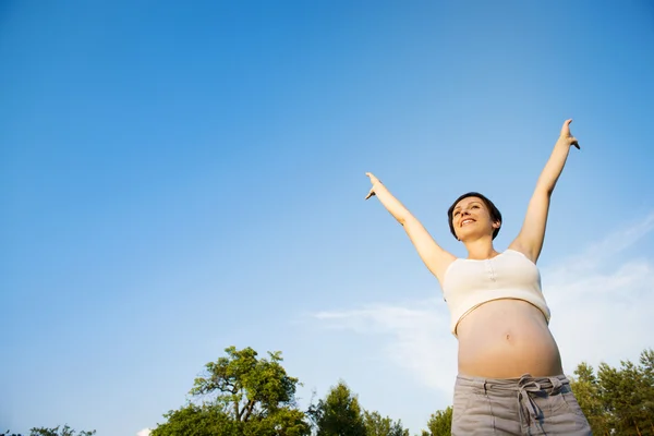 Pregnant woman Stock Picture