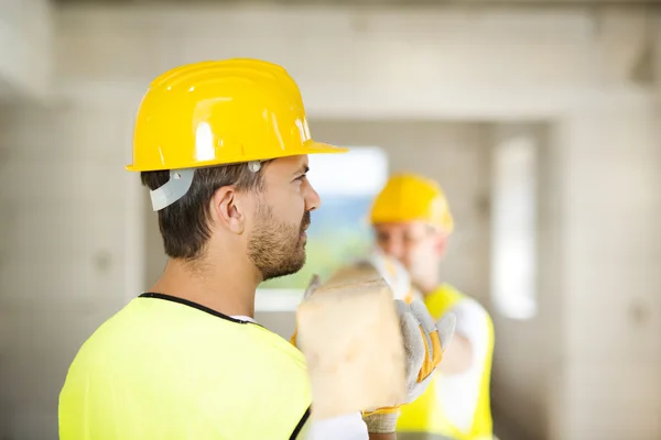 Trabajadores de la construcción —  Fotos de Stock