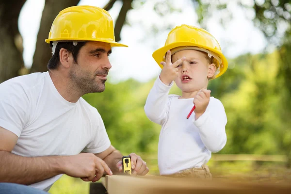 Padre e hijo — Foto de Stock