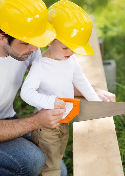 Padre e figlio — Foto Stock