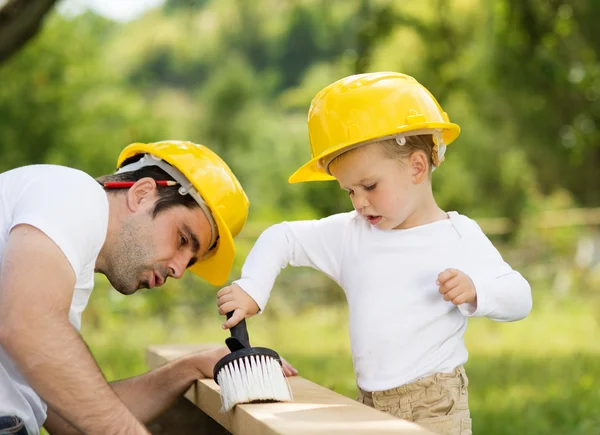 Padre e hijo — Foto de Stock