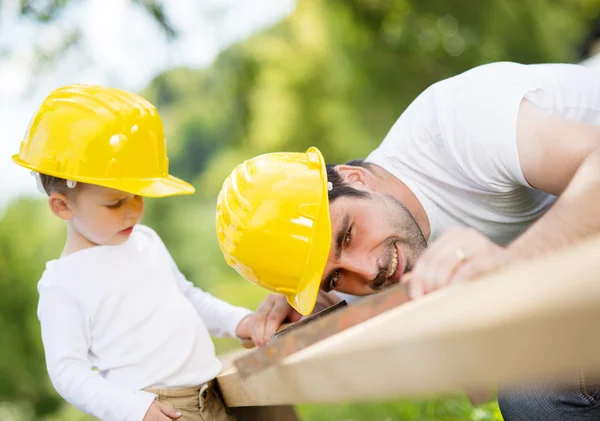 Vater und Sohn — Stockfoto