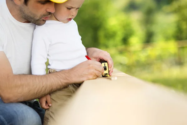 Vater und Sohn — Stockfoto