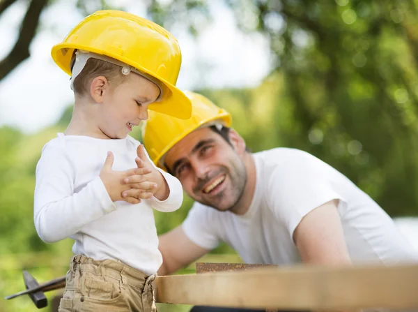 Padre e figlio — Foto Stock