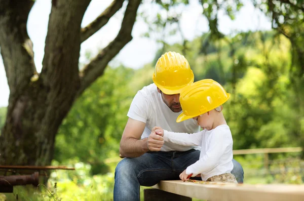 Padre e figlio — Foto Stock