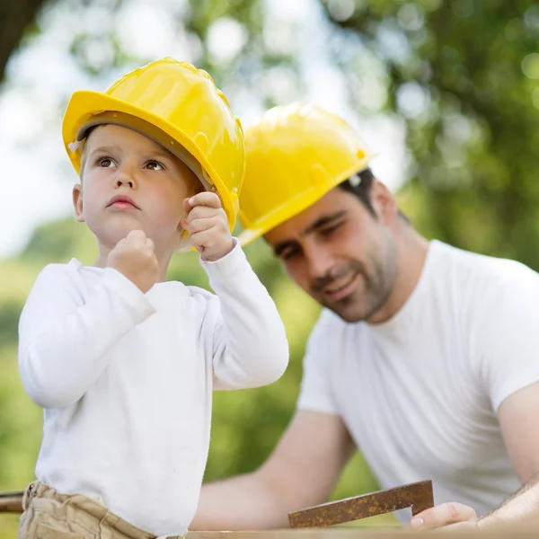 Padre e figlio — Foto Stock