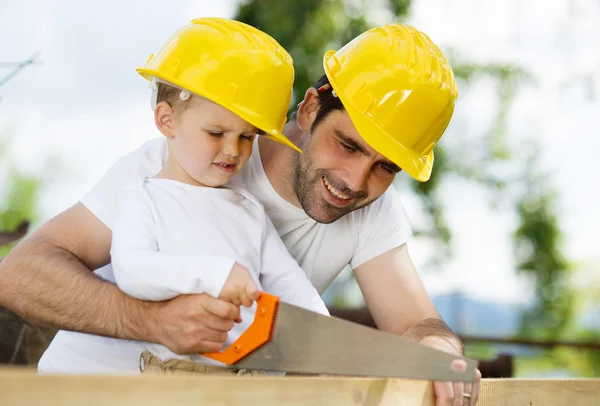 Padre e hijo — Foto de Stock