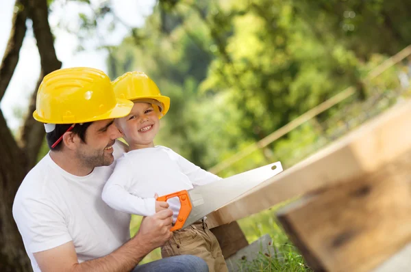 Vater und Sohn — Stockfoto