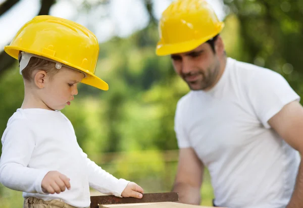 Padre e hijo — Foto de Stock