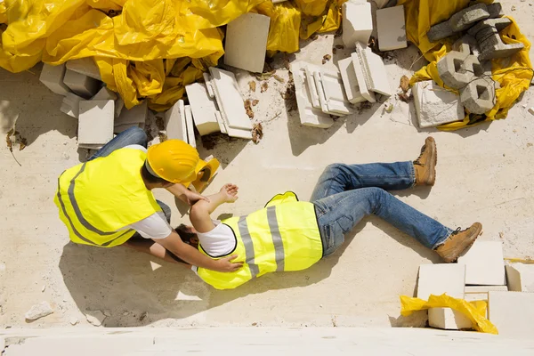 Acidente de Construção — Fotografia de Stock