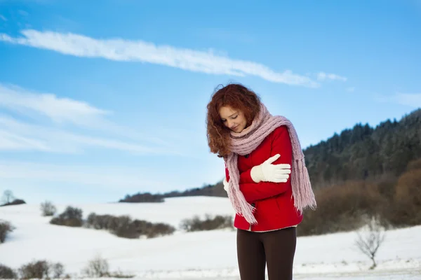 Chica de invierno — Foto de Stock