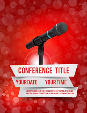 Conference illustration clipart