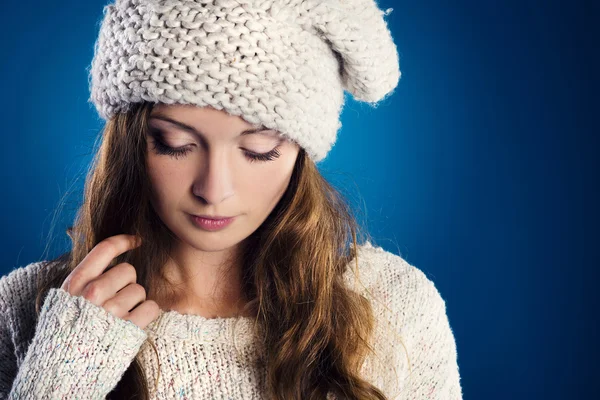 Winter girl — Stock Photo, Image