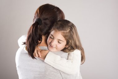 Kızı ve annesi.