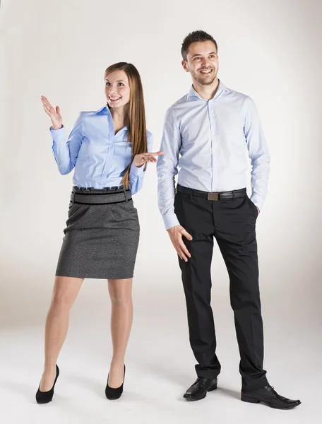 Pareja de negocios — Foto de Stock