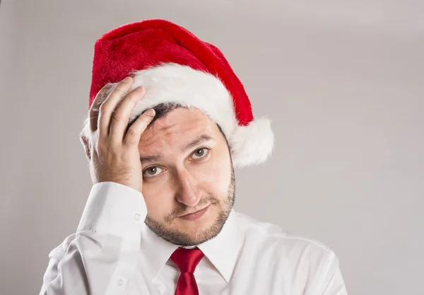 Hombre de Navidad guapo —  Fotos de Stock