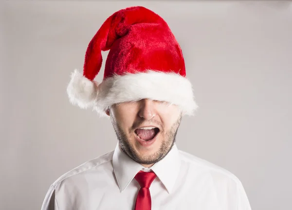 Bonito homem de Natal — Fotografia de Stock