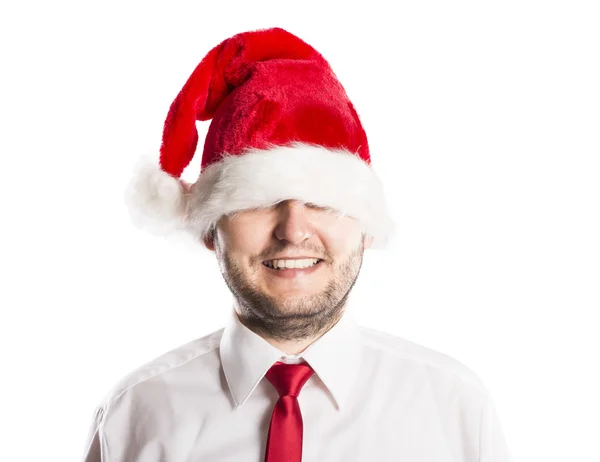 Knappe man van Kerstmis — Stockfoto