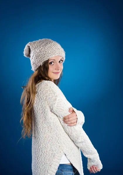 Winter girl — Stock Photo, Image