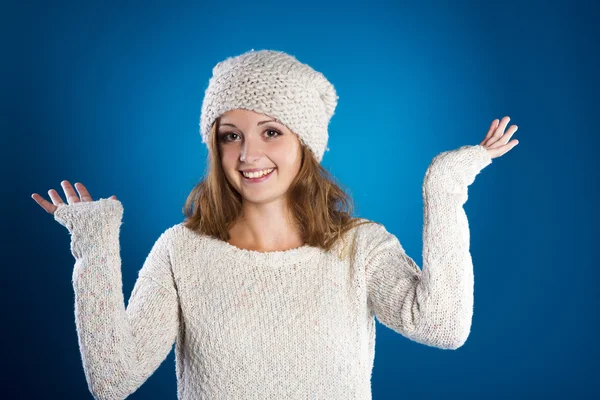 Winter girl — Stock Photo, Image