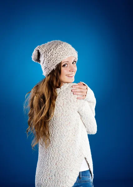 Inverno ragazza — Foto Stock