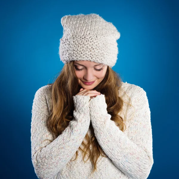 Inverno ragazza — Foto Stock