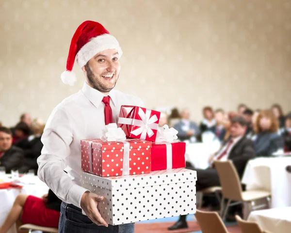 Christmas conference — Stock Photo, Image