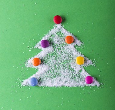 şekerler konseptiyle