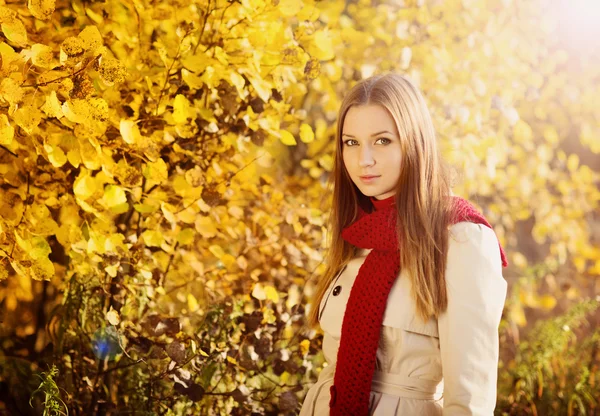 Autunno ragazza — Foto Stock