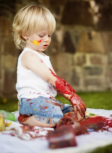 Schattig kind — Stockfoto