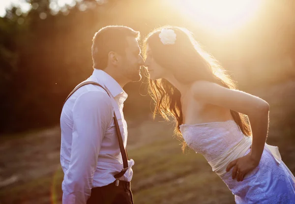 Bride and groom — Stock Photo, Image