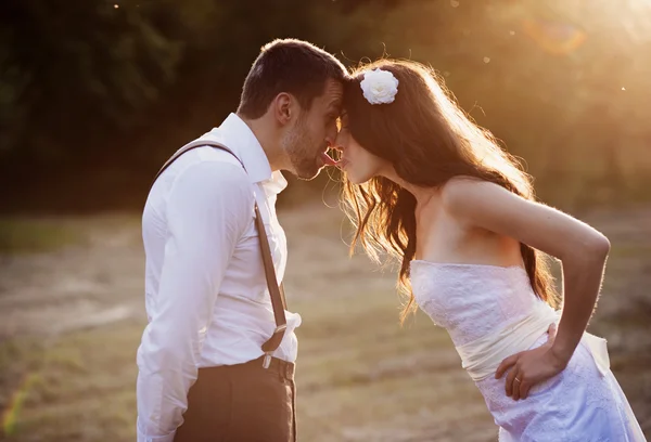 Bride and groom — Stock Photo, Image