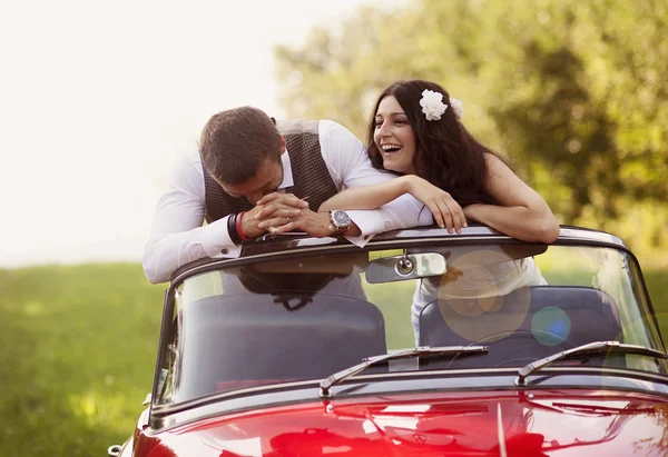 Bride and groom — Stock Photo, Image